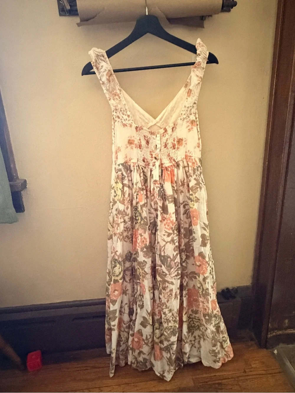 Free People Floral Patchwork Dress